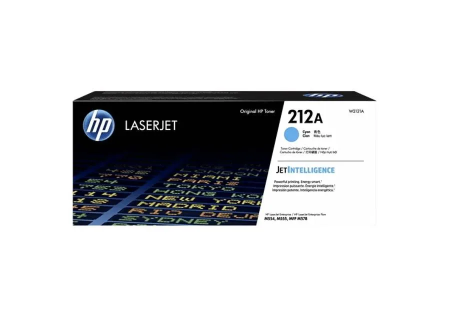 Картридж HP 212A для CLJ Enterprise M554/M555/M578 , голубой ( 4 500 стр.) (W2121A) Картридж HP 212A для CLJ Enterprise M554/M555/M578 , голубой ( 4 500 стр.) (W2121A)