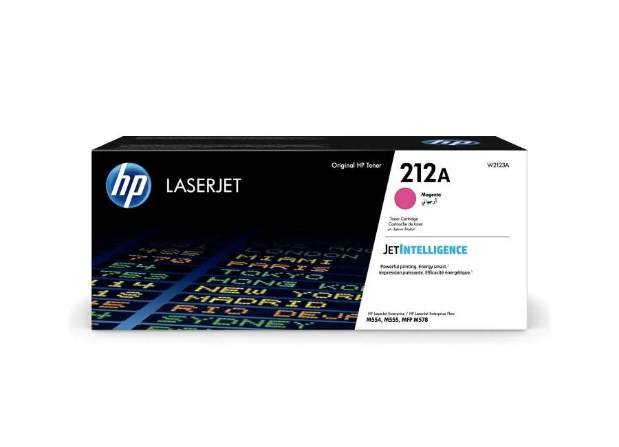 Картридж HP 212A для CLJ Enterprise M554/M555/M578 , пурпурный ( 4 500 стр.) (W2123A) Картридж HP 212A для CLJ Enterprise M554/M555/M578 , пурпурный ( 4 500 стр.) (W2123A)