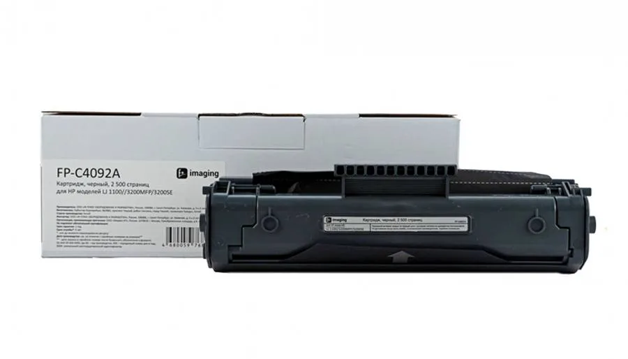 Картридж F+ Imaging FP-C4092A, черный, 2500 стр. в Москве Картридж F+ Imaging FP-C4092A, черный, 2500 стр. в Москве