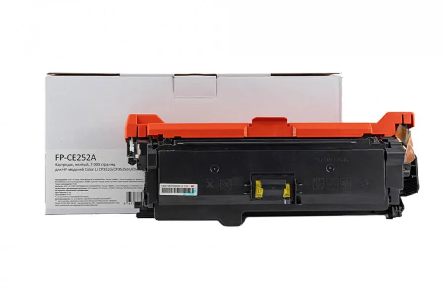 Картридж F+ Imaging FP-CE252A, желтый, 7000 стр. в Москве Картридж F+ Imaging FP-CE252A, желтый, 7000 стр. в Москве
