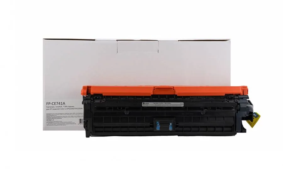 Картридж F+ Imaging FP-CE741A, голубой, 7300 стр. в Москве Картридж F+ Imaging FP-CE741A, голубой, 7300 стр. в Москве