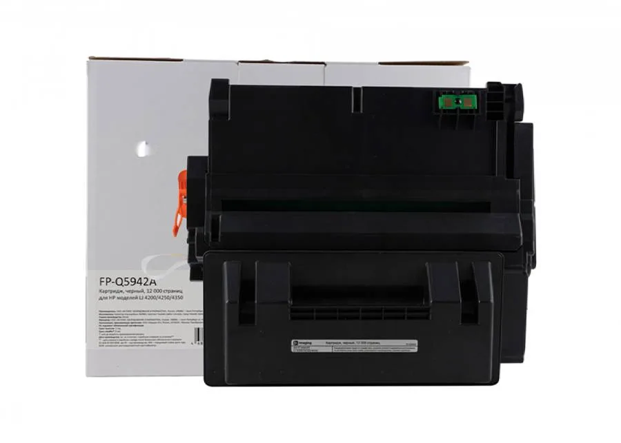 Картридж F+ Imaging FP-Q5942A, черный, 12000 стр. в Москве Картридж F+ Imaging FP-Q5942A, черный, 12000 стр. в Москве