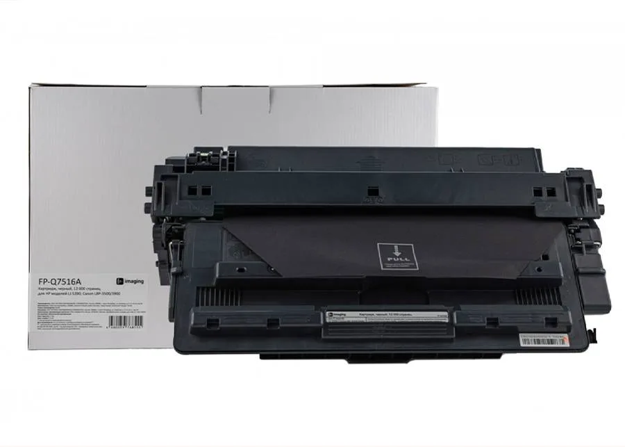 Картридж F+ Imaging FP-Q7516A, черный, 12000 стр. в Москве Картридж F+ Imaging FP-Q7516A, черный, 12000 стр. в Москве