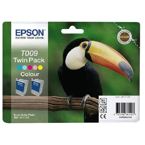 Набор из двух цветных картриджей Epson T009 для SP1270 (C13T00940210) Набор из двух цветных картриджей Epson T009 для SP1270 (C13T00940210)