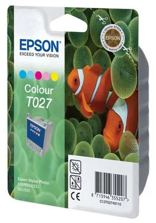Цветной картридж Epson T027 для SP810 (C13T02740110) в Москве Цветной картридж Epson T027 для SP810 (C13T02740110) в Москве