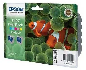 Набор из двух картридж Epson C13T02740310 Набор из двух картридж Epson C13T02740310