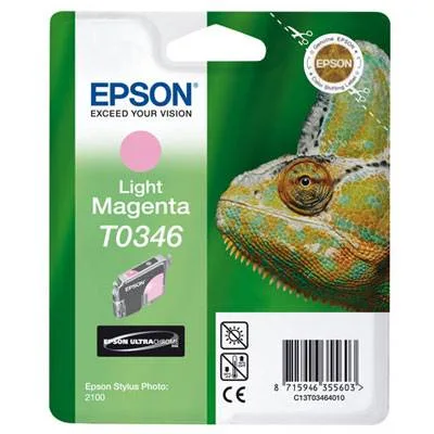 Картридж со светло-пурпурными чернилами Epson T0346 для SP2100 (C13T03464010) Картридж со светло-пурпурными чернилами Epson T0346 для SP2100 (C13T03464010)