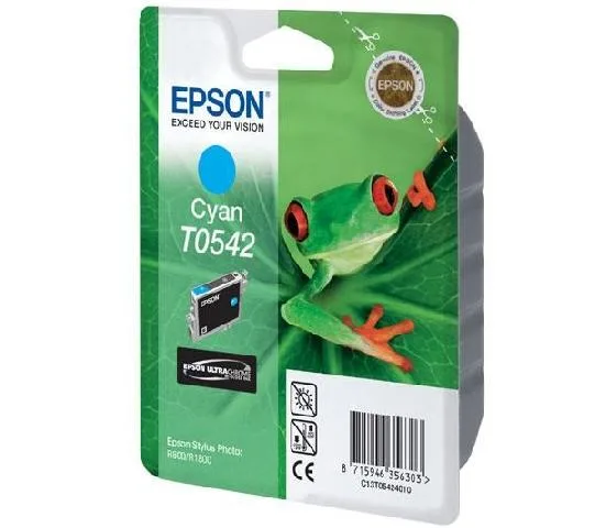 Картридж с голубыми чернилами Epson T0542 (C13T05424010) в Москве Картридж с голубыми чернилами Epson T0542 (C13T05424010) в Москве