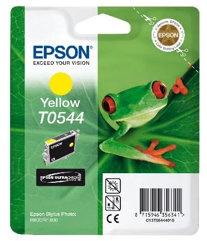 Картридж с желтыми чернилами Epson T0544 (C13T05444010) в Москве Картридж с желтыми чернилами Epson T0544 (C13T05444010) в Москве