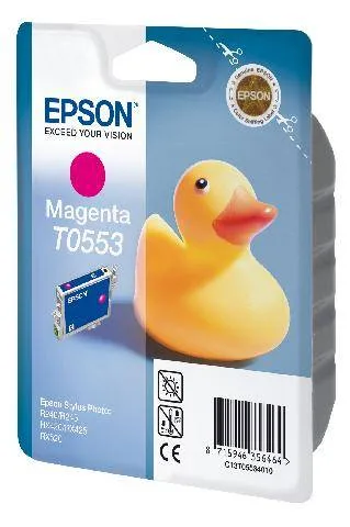 Картридж с пурпурными чернилами Epson T0553 для RX240, RX420 (C13T05534010) Картридж с пурпурными чернилами Epson T0553 для RX240, RX420 (C13T05534010)