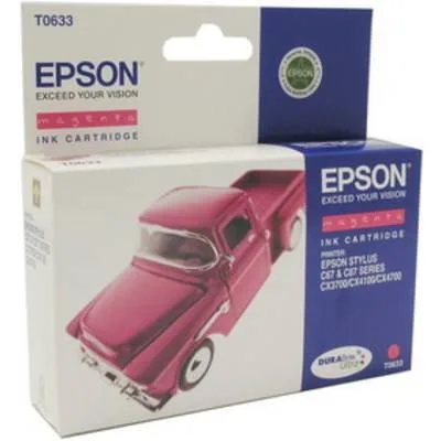 Картридж с пурпурными чернилами Epson T0633 (C13T06334A10) Картридж с пурпурными чернилами Epson T0633 (C13T06334A10)