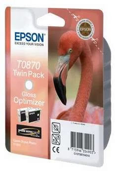 Набор из двух картриджей оптимизаторов глянца Epson T0870 (C13T08704010) в Москве Набор из двух картриджей оптимизаторов глянца Epson T0870 (C13T08704010) в Москве