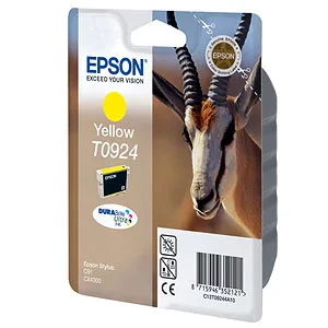 Картридж с желтыми чернилами Epson T0924 (C13T10844A10) в Москве Картридж с желтыми чернилами Epson T0924 (C13T10844A10) в Москве