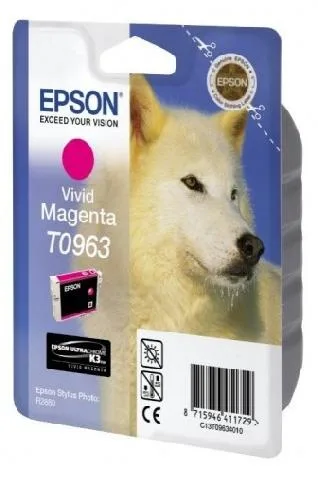 Картридж с пурпурными чернилами Epson T0963 (C13T09634010) в Москве Картридж с пурпурными чернилами Epson T0963 (C13T09634010) в Москве