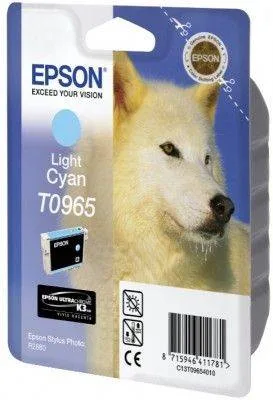 Картридж со светло-голубыми чернилами Epson T0965 (C13T09654010) Картридж со светло-голубыми чернилами Epson T0965 (C13T09654010)