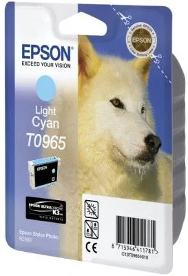 Картридж со светло-голубыми чернилами Epson T0965 (C13T09654010) в Москве Картридж со светло-голубыми чернилами Epson T0965 (C13T09654010) в Москве