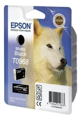 Картридж с черными матовыми чернилами Epson T0968 (C13T09684010) Картридж с черными матовыми чернилами Epson T0968 (C13T09684010)
