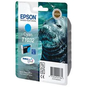 Картридж экстраповышенной емкости с голубыми чернилами Epson T1032 (C13T10324A10) Картридж экстраповышенной емкости с голубыми чернилами Epson T1032 (C13T10324A10)