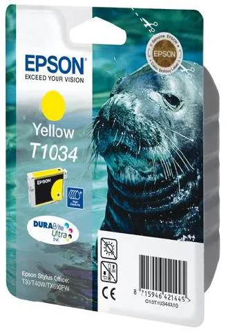 Картридж экстраповышенной емкости с желтыми чернилами Epson T1034 (C13T10344A10) в Москве Картридж экстраповышенной емкости с желтыми чернилами Epson T1034 (C13T10344A10) в Москве