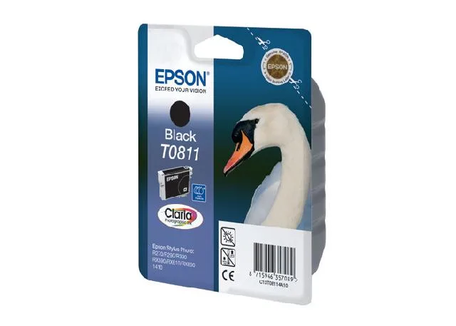 Картридж с черными чернилами повышенной емкости Epson T0811 (C13T11114A10) в Москве Картридж с черными чернилами повышенной емкости Epson T0811 (C13T11114A10) в Москве
