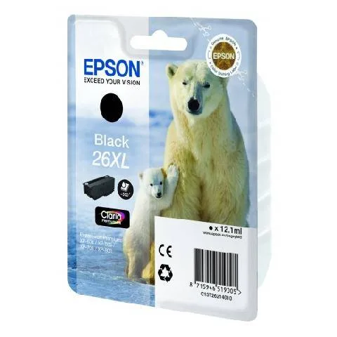 Картридж Epson 26XL C13T26214010/C13T26214012 Картридж Epson 26XL C13T26214010/C13T26214012