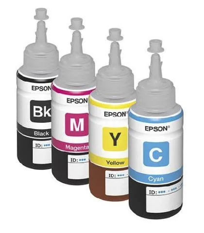 Контейнер с голубыми чернилами Epson T6642 для L100, L200 (C13T66424A) в Москве Контейнер с голубыми чернилами Epson T6642 для L100, L200 (C13T66424A) в Москве