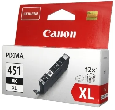 Чернильница CANON CLI-451BK XL (6472B001)