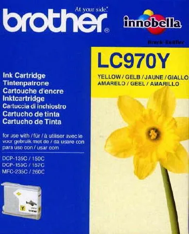 Картридж Brother LC970Y