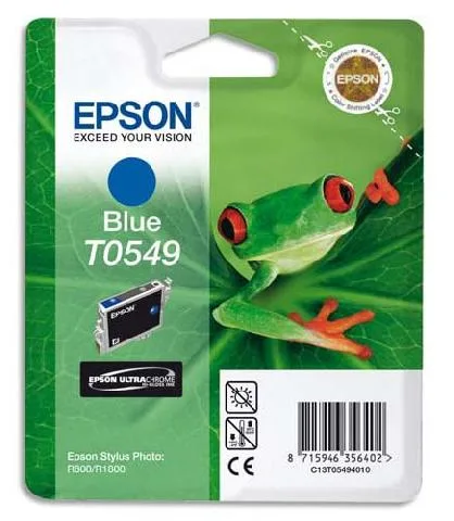 Картридж с синими чернилами Epson T0549 (C13T05494010) в Москве Картридж с синими чернилами Epson T0549 (C13T05494010) в Москве