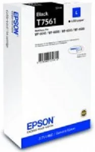 Картридж с черными чернилами Epson T7561 для WF-8090, 8590 (C13T756140) в Москве Картридж с черными чернилами Epson T7561 для WF-8090, 8590 (C13T756140) в Москве