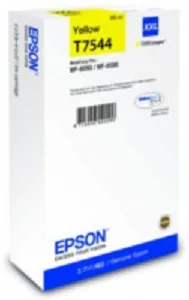 Картридж экстраповышенной емкости с желтыми чернилами Epson T7544 для WF-8090, 8590 (C13T754440) в Москве Картридж экстраповышенной емкости с желтыми чернилами Epson T7544 для WF-8090, 8590 (C13T754440) в Москве
