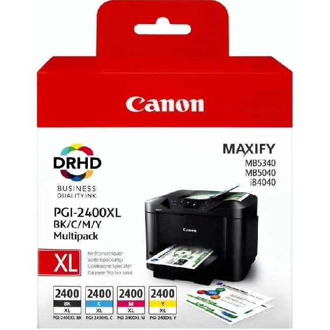 Набор картриджей CANON PGI-2400XL BK/C/M/Y (9257B004) в Москве Набор картриджей CANON PGI-2400XL BK/C/M/Y (9257B004) в Москве