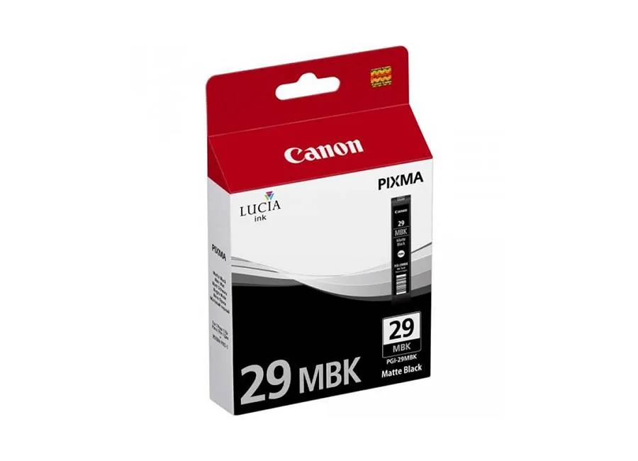 Картридж CANON PGI-29 MBK матовый чёрный (4868B001) Картридж CANON PGI-29 MBK матовый чёрный (4868B001)