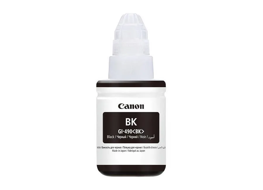 Контейнер с чернилами CANON GI-490 BK черный Контейнер с чернилами CANON GI-490 BK черный