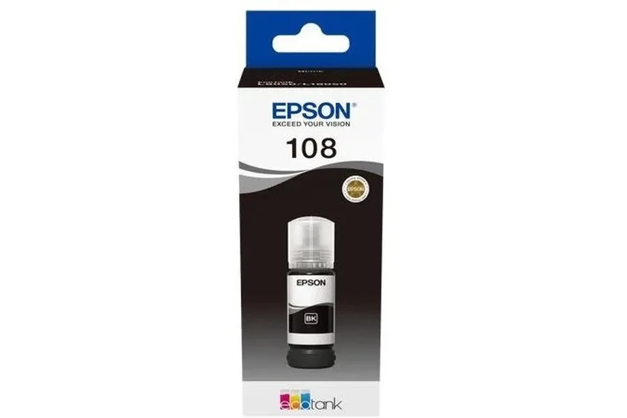 Картридж Epson 108 черный (C13T09C14A) в Москве Картридж Epson 108 черный (C13T09C14A) в Москве