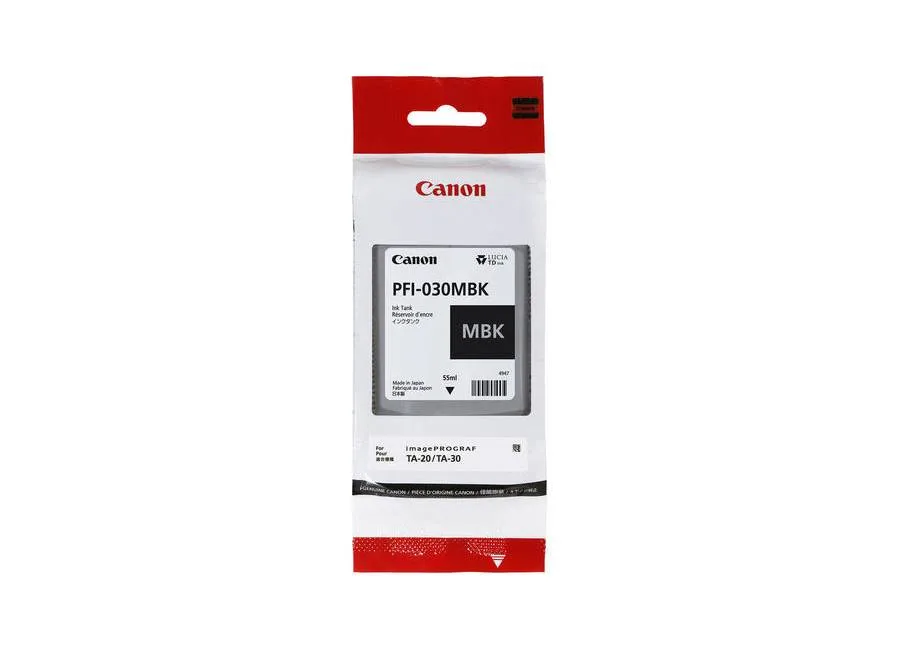 Чернила пигментные CANON Pigment Ink PFI-030 (Matte Black) Матовый черный, 55 мл., (3488C001AA) в Москве Чернила пигментные CANON Pigment Ink PFI-030 (Matte Black) Матовый черный, 55 мл., (3488C001AA) в Москве