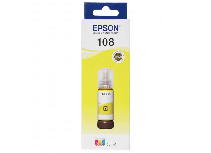 Картридж Epson 108 желтый (C13T09C44A) в Москве Картридж Epson 108 желтый (C13T09C44A) в Москве