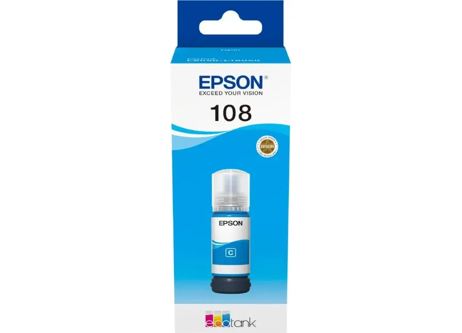 Картридж Epson 108 голубой (C13T09C24A) в Москве Картридж Epson 108 голубой (C13T09C24A) в Москве
