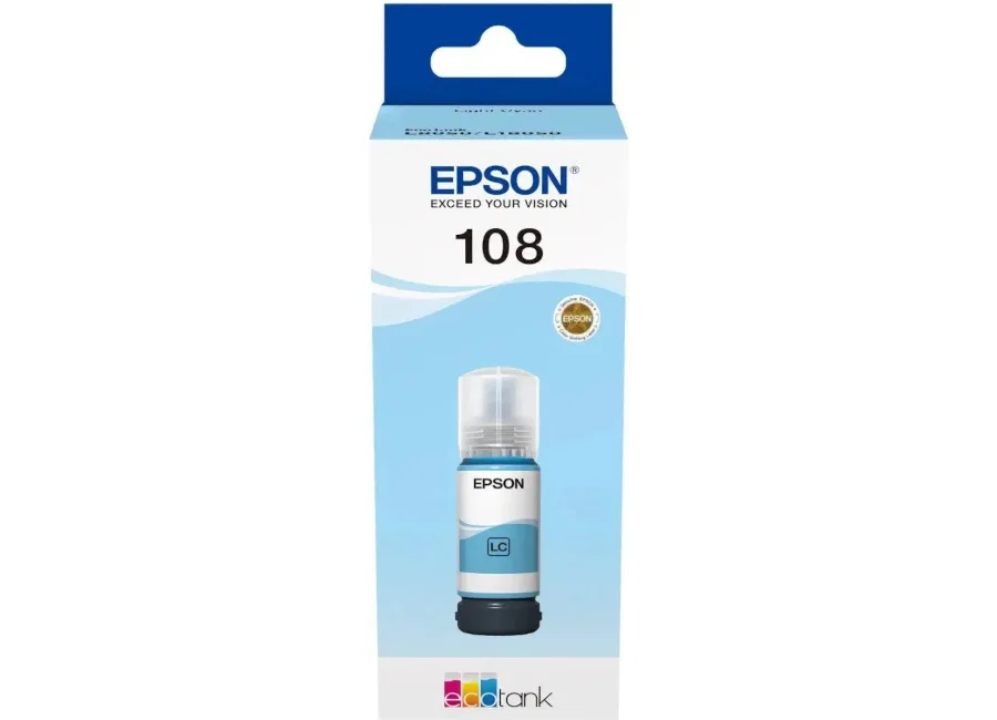 Картридж Epson 108 светло-голубой (C13T09C54A) в Москве Картридж Epson 108 светло-голубой (C13T09C54A) в Москве
