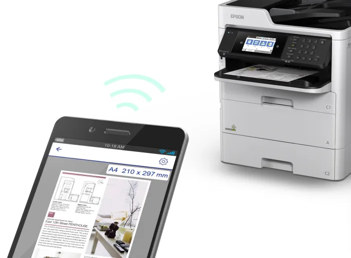 МФУ Epson WorkForce Pro WF-C579RDWF + extra tray (C11CG77401BU) в Москве МФУ Epson WorkForce Pro WF-C579RDWF + extra tray (C11CG77401BU) в Москве