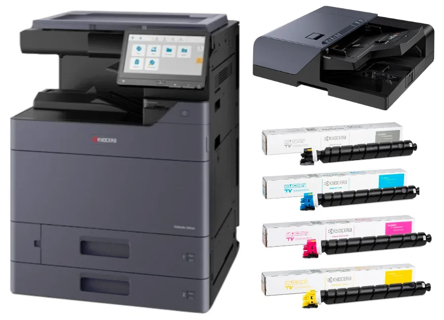 МФУ Kyocera TASKalfa 2554ci в комплекте с автоподатчиком DP-7160 и тонерами в Москве МФУ Kyocera TASKalfa 2554ci в комплекте с автоподатчиком DP-7160 и тонерами в Москве