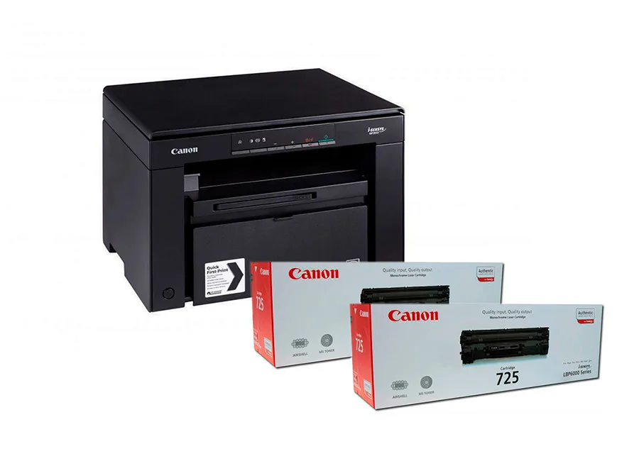 МФУ CANON i-SENSYS MF3010 в комплекте с двумя картриджами CANON C-725 в Москве МФУ CANON i-SENSYS MF3010 в комплекте с двумя картриджами CANON C-725 в Москве