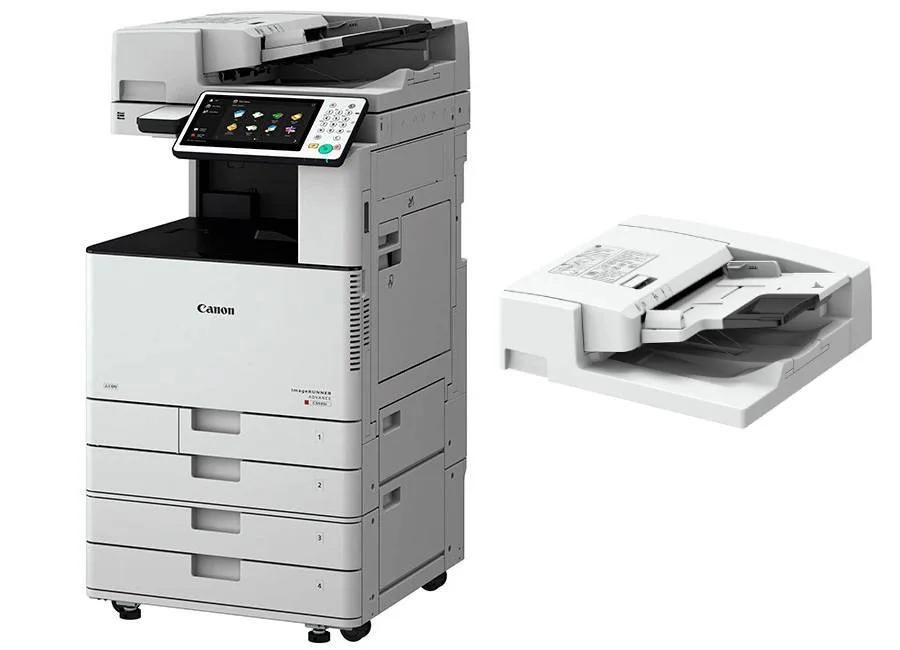 МФУ CANON imageRUNNER ADVANCE DX C3835i в комплекте с однопроходным автоподатчиком Single Pass DADF-C1