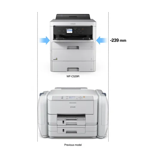 Принтер Epson WorkForce Pro WF-C529RDW + extra tray (C11CG79401BU) в Москве Принтер Epson WorkForce Pro WF-C529RDW + extra tray (C11CG79401BU) в Москве