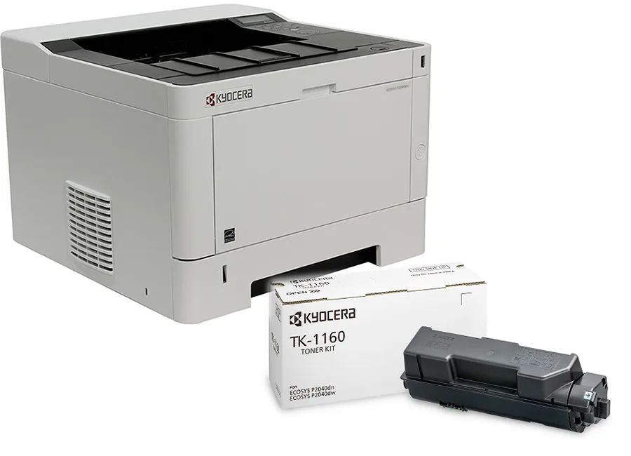 Принтер Kyocera P2040DN в комплекте с тонер-картриджем Kyocera TK-1160 в Москве Принтер Kyocera P2040DN в комплекте с тонер-картриджем Kyocera TK-1160 в Москве