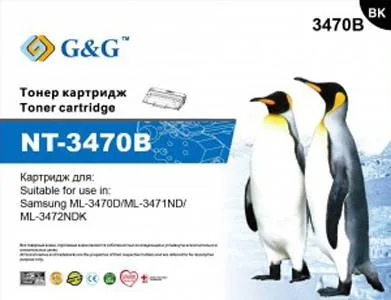 Тонер-картридж G&G NT-3470B Тонер-картридж G&G NT-3470B
