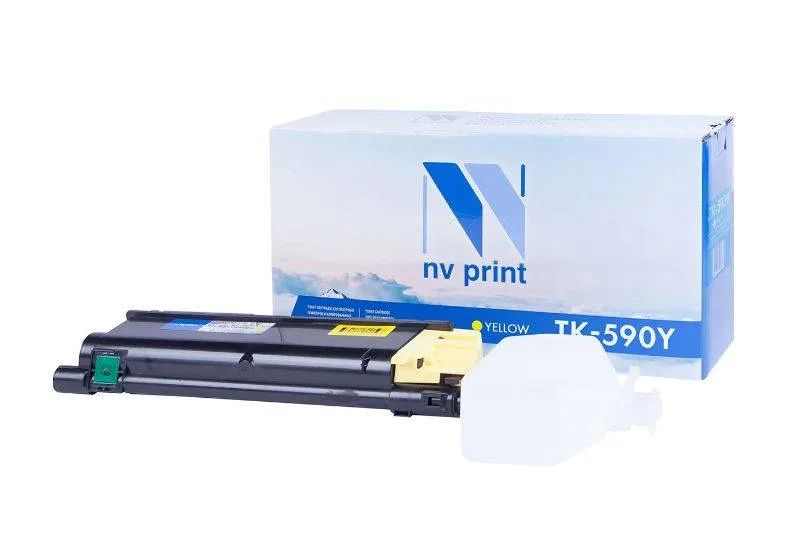 Картридж NV Print TK-590Y в Москве Картридж NV Print TK-590Y в Москве