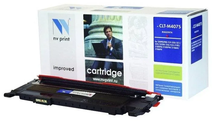 Картридж NV Print CLT-M407S M