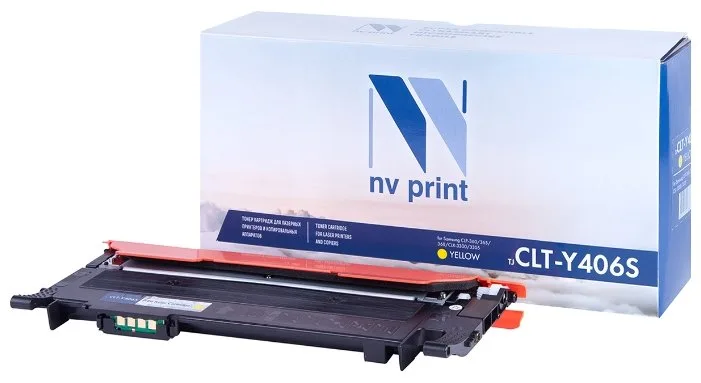 Картридж NV Print CLT-Y406S Y в Москве Картридж NV Print CLT-Y406S Y в Москве