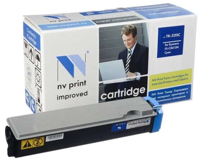 Картридж NV Print TK-520C в Москве Картридж NV Print TK-520C в Москве